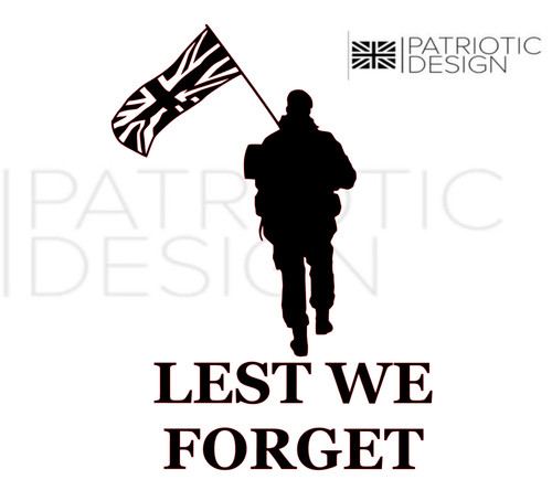 Poppy day lest forget - we,
