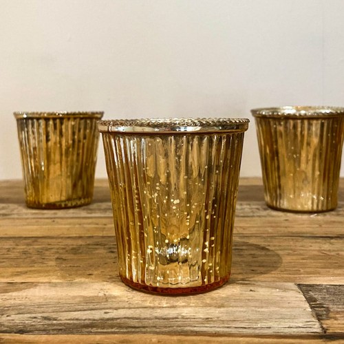 Gold tea light - 1,