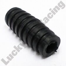 Gear lever rubber toe foot peg