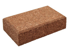 Faithfull FAIC18 Cork Rubbing Block 115 x 65mm |