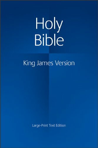 Kjv large print - large, text