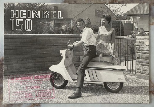 Heinkel 150 scooter - heinkel, sales