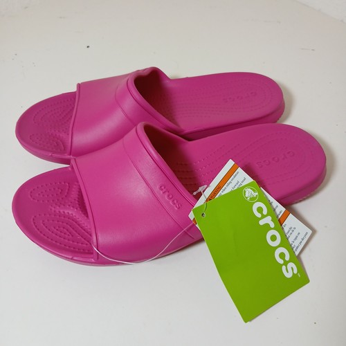 New crocs slides sandals - new,