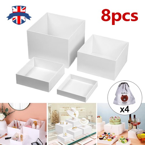4pc acrylic cube - 4pc+4pc, display