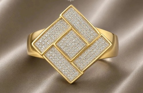 Men 1ct real round cut - 1ct,