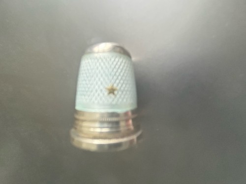 Silver with pale blue - silver,