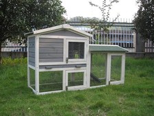 Large Wooden Rabbit Hutch with