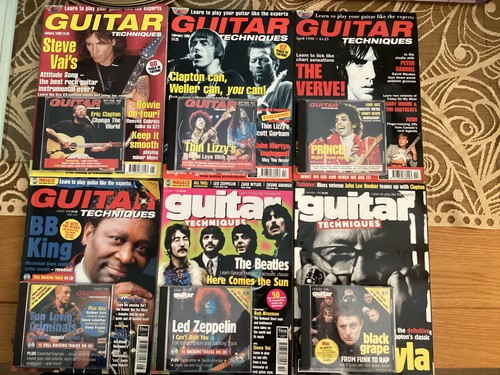 Guitar techniques magazines - magazines, x