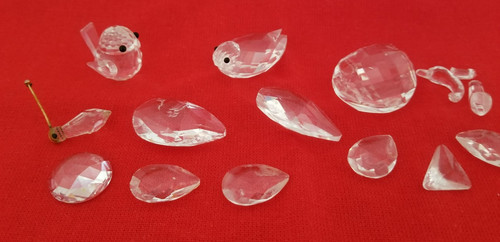 Swarovski crystal animals for