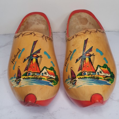 Dutch clogs decorative wooden - clogs,
