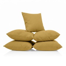 Pack of 5 Soft Plush Yellow