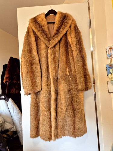 Real red fox fur - fur, coat