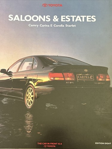 Toyota saloons estates range - toyota,