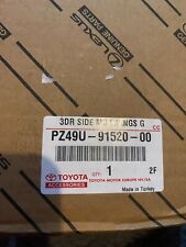 Genuine Toyota AYGO 14  3 Door Black Side Body Mouldings Door Protectors Trims