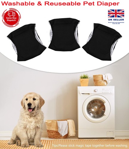 Reusable dog diapers - dog, washable