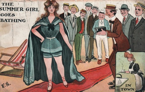 Antique risque comic the - comic,
