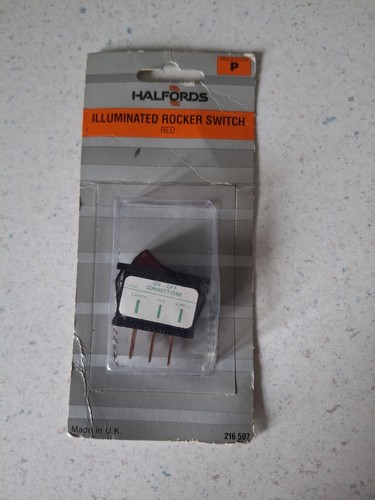 Halfords illuminated rocker - halfords,