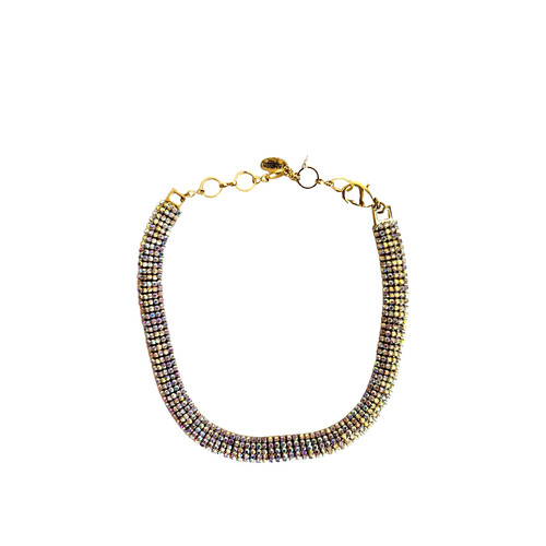 Amrita singh goldtone crystal - amrita,