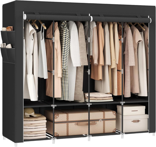 Portable clothes wardrobe - portable,