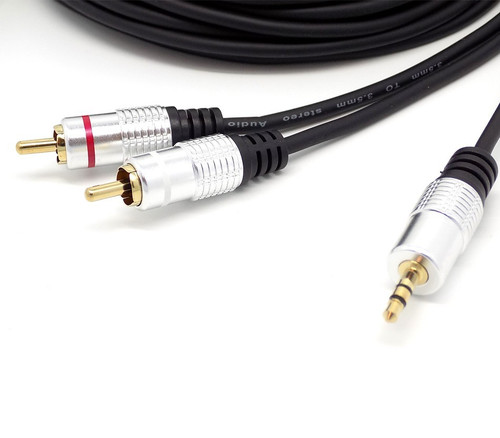 Pro audio 5mm jack twin - 3.5mm,