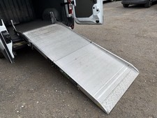 RA Alloy Folding 500kg Aluminium Lightweight Van Ramp, Gas Strut Assisted