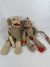 Vintage Handmade Sock Monkey