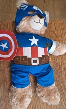 captain America Plush Toy Story Outfit Walt Disney Build-A-Bear