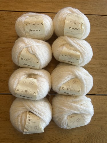 Rowan romance white yarn - rowan,