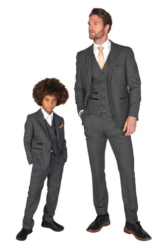 Men boys textured - men, suit