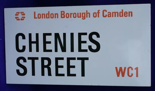 Chenies street wc1 - chenies, original