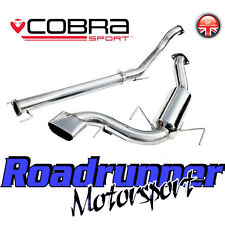 VZ08h Cobra Astra VXR H MK5 Exhaust 3" Stainless Cat Back Non Res TP32 TailPipe 
