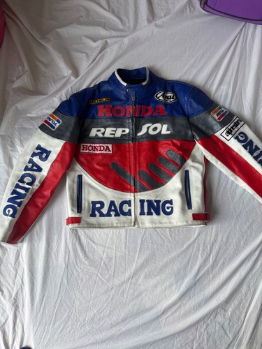 Leather vintage honda repsol - leather,