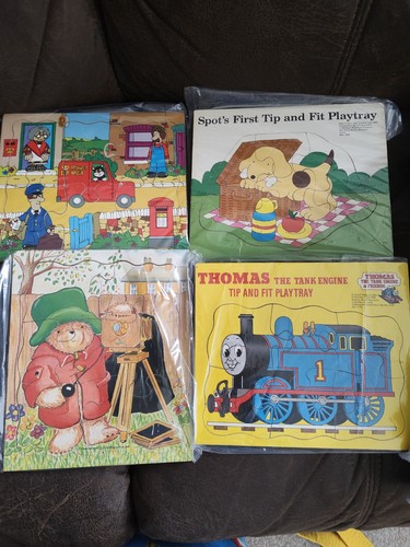 Vintage wooden jigsaws - vintage,