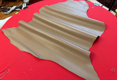Light brown leather - brown, skin
