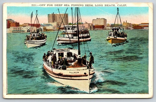 Vintage postcard long - vintage,