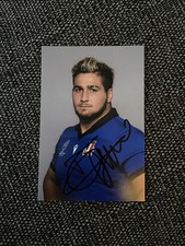 Tiziano Pasquali - ITALY RUGBY SIGNED 6X4 PHOTO