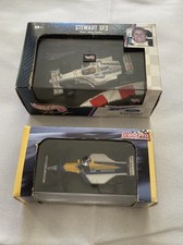 2 Formula 1 Model Cars Hot Wheels Stewart SF3 Johnny Herbert & Williams Renault