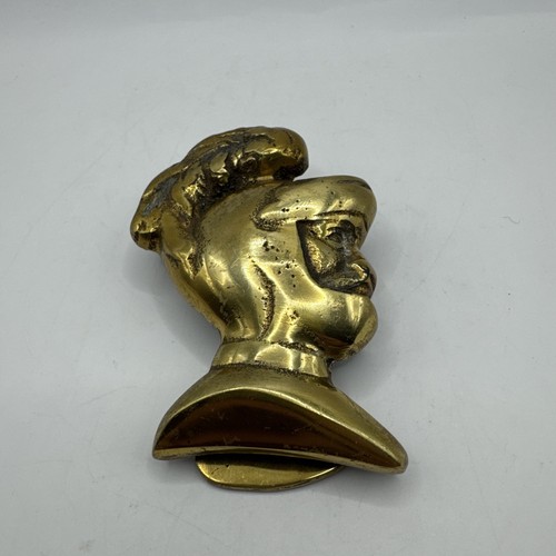 Vintage solid brass knights - solid,