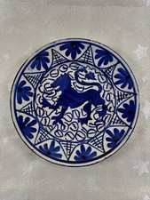 Vintage Spanish blue
