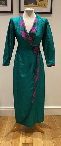 Vintage 1980 silk emerald - 1980’s,