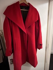 Jaeger Wool Mix Red Coat Woman