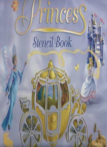 Princess stencil book - princess,
