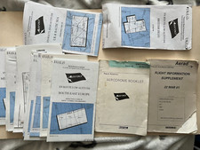 Thomson Racal Avionics Limited AERAD Radio Navigation Charts - Job Lot