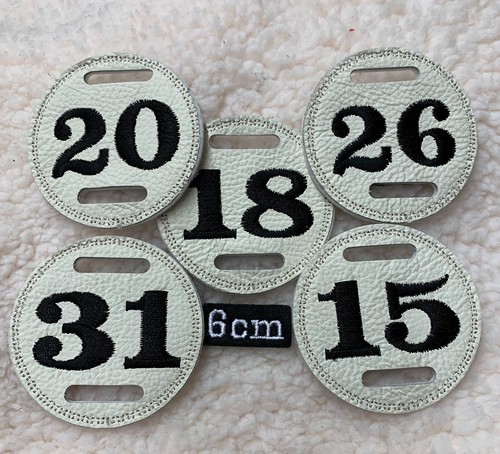 6cm white leather veteran - white,