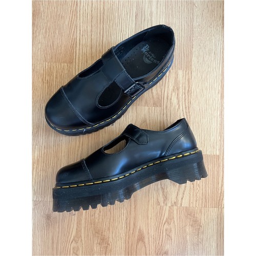 Martens black leather mary - martens,