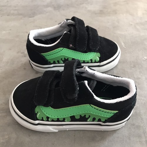 Vans shoes slime - shoes, skool