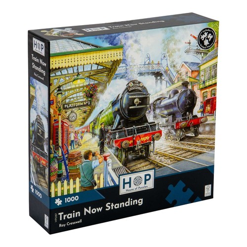 The house puzzles train - house,