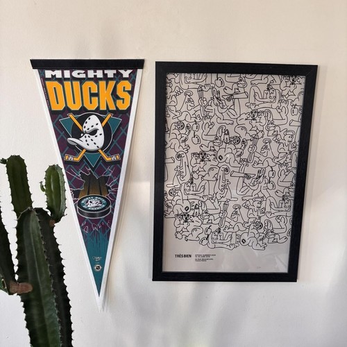 Vintage 90s usa anaheim mighty - 90s,