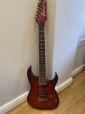 IBANEZ RG 7321, IBANEZ 7 STRING ELECTRIC GUITAR, Limited Edition Flame Red Maple
