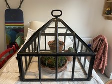 Vintage Cast Iron Garden Cloche